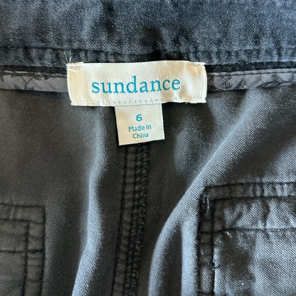 Sundance Women’s Gray
Corduroy Velvet Cargo 
Pants Utility Y2K RARE. Size 6 - Picture 2 of 8